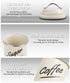 Hillbond Canister Sets, Ivory Food Storage Containers, Carbon Steel Decorative Storage Jars Set of 4