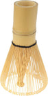 BambooMN Japanese Matcha Whisk Chasen - Traditional Handcurled 100 Tate Utensil - Natural Golden Brown - 1 Piece