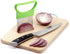 4 Pieces Stainless Steel Onion Holder Slicer for Vegetable Tomato Cutter, 4 Colors