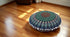 22 Inches Round Mandala Floor Pillow Cover Seating Cushion Throw Cover Hippie Decorative Bohemian Ottoman Pouf Cover