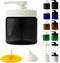 Royal Massage 16oz Refillable Pump Jar with Locking Dip Tube Dispenser BPA-Free