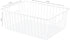 Freezer Organizer Bins - Upright Baskets for 16, 17, 21 cu.ft Standup Freezer, Wire Storage Baskets with Handles, 4Pcs,