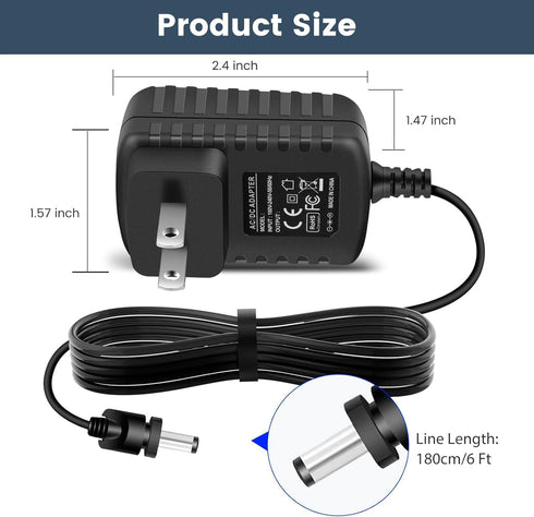 9.6V Charger for Shark Handheld Vacuum, Compatible with CH901 Ultra Cyclone Pro Cordless Vacuum