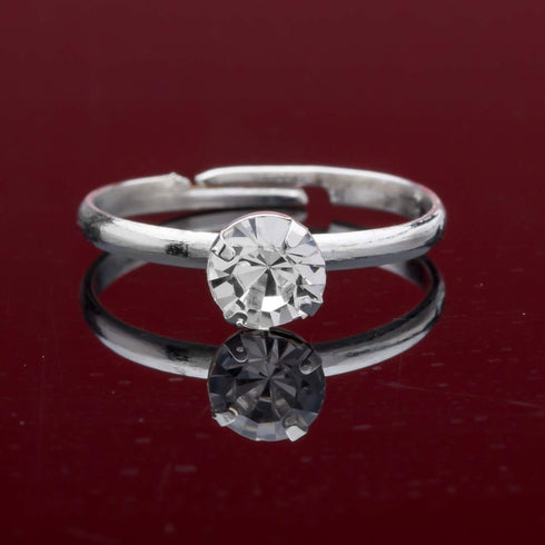 Whaline 36 Packs Diamond Engagement Rings for Bridal Shower, Wedding Table Decorations, Party Supply, Cupcake Toppers