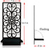 Birminwind Black Metal Wall Candle Holder: Wall Plant Holder Candle Sconces for Bathroom - Minimalist Modern Art Dcor