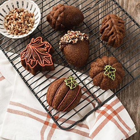 Nordic Ware Autumn Treats Pan in Bronze