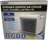Portable Air Cooler, Evaporative Mini Air Conditioner with 3 Speeds, 7 Colors, Desktop Cooling Fan