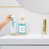17oz Mouthwash Dispenser with Cup Holder, Plastic Mouth Wash Pump Bottle with Tray for Bathroom Organizers, Refillable