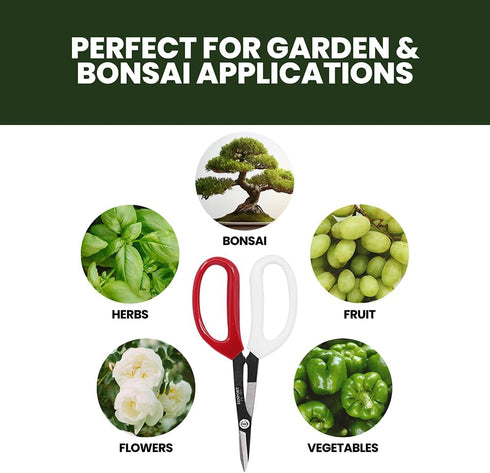 Zenport ZS105 Deluxe Scissors, 6.5-Inch Long, for Garden/Fruit/Craft