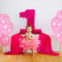 TONIFUL 100pcs Pink and White Polka Dots Balloons - 12inch Large Latex Party Balloons for Wedding and Birthday