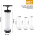 Hoypeyfiy 3 Homemade Sausage Maker Kitchen Sausage Stuffer Tool Manual Meat Filling Machine with Stuffing Tubes