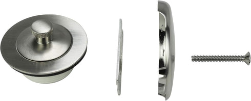 Danco Universal Lift and Turn Bath Drain Trim Kit, Brushed Nickel, 89239, 1-Pack