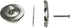 Danco Universal Lift and Turn Bath Drain Trim Kit, Brushed Nickel, 89239, 1-Pack