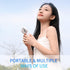 Mini Portable Fan 3 Pack, Cute Handheld Fan, Battery Operated Lightweight Small Personal Fan with 3 Speeds