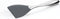 nambe Curvo Slanted Spatula, 12 Inch Heat Resistant Kitchen Turner, Stainless Steel and Silicone