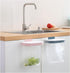 Set 2 of Trash Bag Holder Rack, Hanging Organizer Garbage Bag Holder, & Removable Lid - Multi for Kitchen Cabinet Door