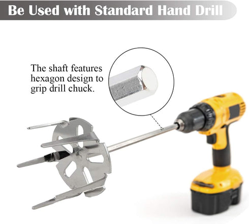 KAMaster Pork Puller Drill Attachment, 304 Stainless Steel Meat Shredder for BBQ