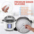 2 Pack Sealing Ring Silicone Gasket Seal Rings for 6 Qt Instant Pot Replacement Accessories Parts for Insta Pressure
