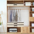 Closet 29.5*15*4") iwill CREATE PRO Low Profile Under Bed Storage Containers with Clear Label Holder, Foldable Sturdy