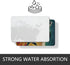 Feelyou Anchor Decor Bathroom Rugs, 16"x24" Red Blue White Stripes Ocean Bath Mats for Nautical Themed Bathroom