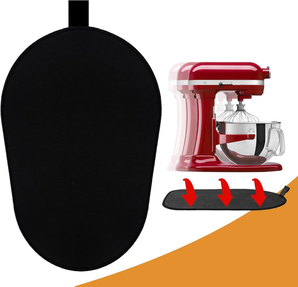 Sliding Mat for Kitchenaid Mixer, Mover Pad for 5-8Qt Bowl Lift Stand Mixer, Compatible with Pro 600