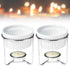 Ceramic Butter Warmers for Seafood, Butter Melter Set of 2