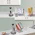 Sumerflos Acrylic Desktop Bookcase, Clear Modern Storage Organizer for Office Home, Bookshelves for CD/Magazine/Book