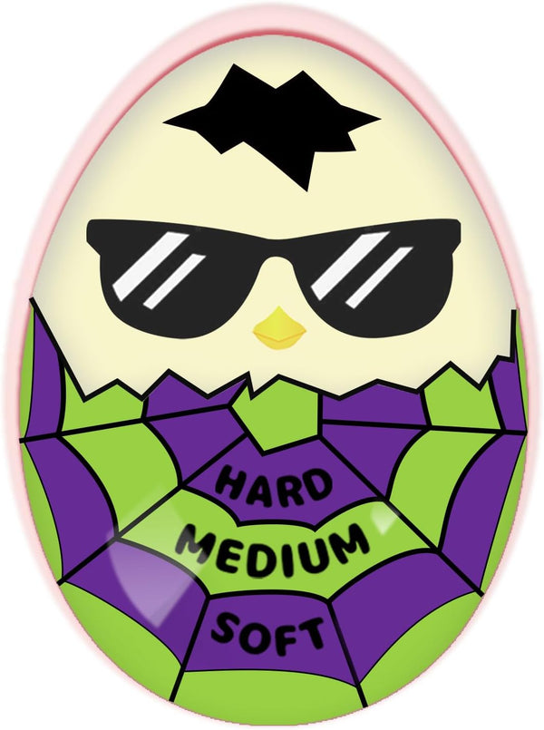 Lasubst Color Changing Egg Timer for Boiling Eggs, Purple & Green