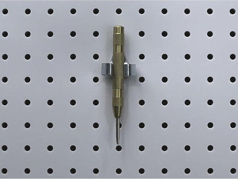 Triton Products Spring Clip Pegboard Hook - 1 1/8", Pack of 10, Chromate Dipped Steel Durahook