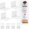 Fentec Invisible Floating Bookshelf, Wall Mounted Floating Bookshelves Heavy-Duty Book Organizers Hidden