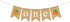 Rainlemon Jute Burlap Pumpkin One High Chair Banner Fall Thanksgiving Boy Girl 1st
