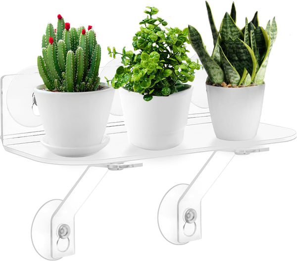 Generic 12-Inch Window Boxes Sill Planter Suction Cup Holder, 5-Inch Extra Wide Window