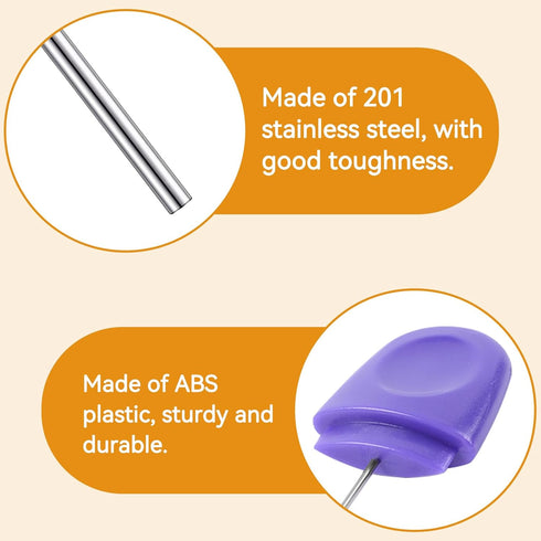 Cake Tester Needle, Reusable Stainless Steel Cake Testing Probe Stick for Baking Tools, Cupcake, Bread, Biscuit