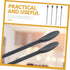 2 Pairs Silicone Integrated Chopsticks and Spoon Set - Coffee Mixing Spoons, Ice Cream Stirring Sticks