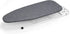 Duwee 12"x32" Heat Resistant Metallic Ironing Board Cover, Durable Thick Felt Padding with Elastic Cord, Geometric