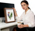 YunChuangTOP A4 2Pack 3D Shadow Box - Walnut Color Wooden Deep Picture Frame with Shatter-Resistant Panel for Wall