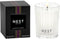 NEST New York Moroccan Amber Scented Votive Candle - 2 oz - Up to 28-Hour Burn Time - Reusable Glass Vessel