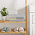 Pekky 15 Quart Clear Plastic Storage Box, Organizer Bin (2 Packs)