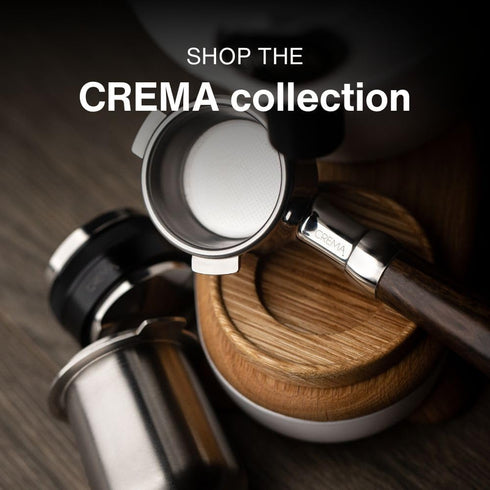 1216 CREMA Coffee Products Arc Knock Box | Holds Espresso Pucks | Durable Stain Resistant Build with Non Slip Base |
