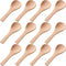 Boao 50 Pcs Small Wooden Spoons, 3.5'' L, Mini Wood Natural Tiny Spoons for Jars, Sugar, Creamer, Honey