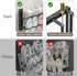 DongMaple 14.6"-26.4"2-Tier 6 Shoe Rack Expandable Metal Hanging Shoe Organizer Holds Pairs of Shoes,Wall-Mounted Shoe