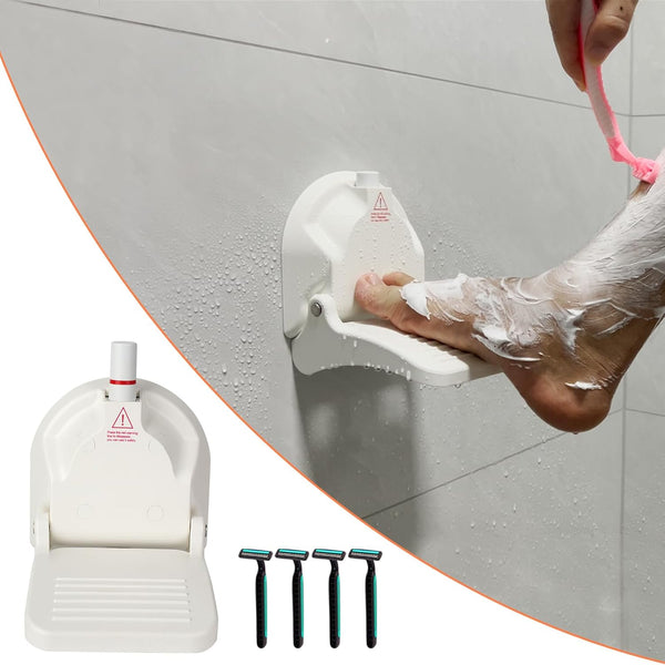 youmtool Shower Foot Rest for Shaving Legs, Suitable for RV Bathroom, Easy to