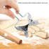 Stainless Steel Dumpling Wrapper Skin Dough Cutter, Circle Roller Ravioli Maker Kitchen Accessories