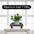 2 Pack 11.8 Inch JOIKIT Square Plant Caddy with Wheels, Heavy Duty Rolling Plant Stand, Wheeled Planter Saucer Tray