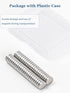 SMARTAKE 45 Pcs Small Round Refrigerator Magnets, 10x2.6mm Neodymium Office Magnets, Silver
