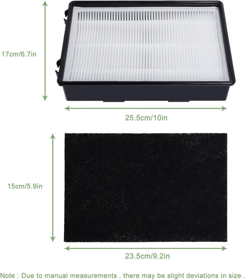 HAPF600D Filter Compatible with Holmes True HEPA Filter B, Replace HAPF600 HAP615 HAP625 HAP650 HAP675RC HAP725 HAP750