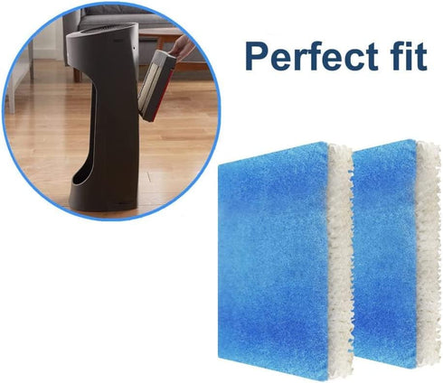 HQRP 2-Pack Wick Filter T Compatible with Honeywell HFT600 - Replacement fits Honeywell HEV615 HEV620 HEV600 Humidifiers