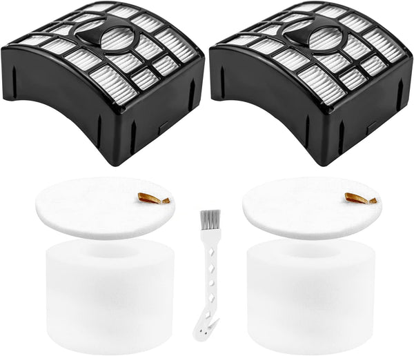Improvedhand NV770 Filter Replacement for Shar-k Duo Clean Lift-away Vacuum, 2 High Efficiency Foam & Felt Filters