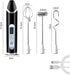 Handheld Milk Frother, USB Rechargeable, Adjustable 3 Speeds, Mini Blender Drink Mixer for Coffee, Hot Chocolate