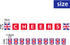 2 Pieces British Party Garland, Cheers British Banner Garland, UK Flag Pennant Banner for Hanging Decoration